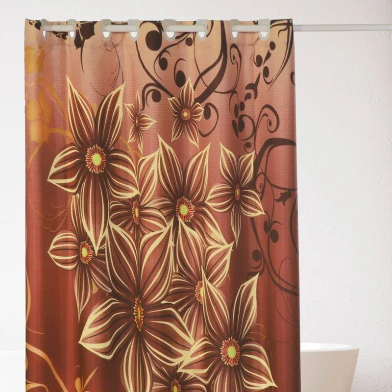 Cortina de Baño Impermeable Vainilla