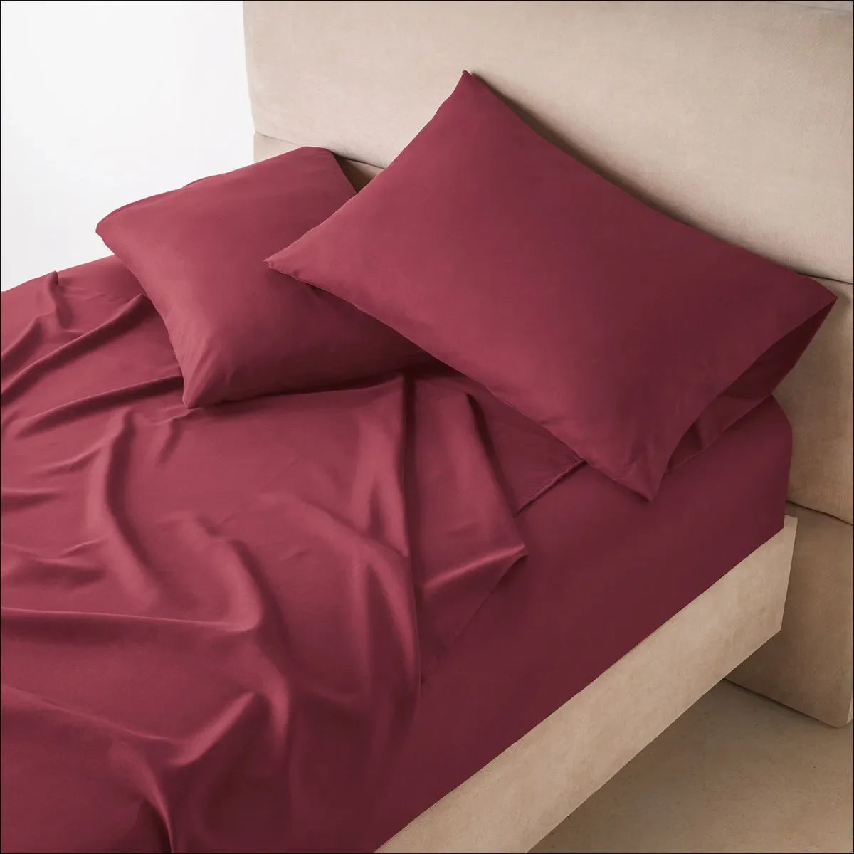 Sábana Esencial Microfibra Suave Queen size