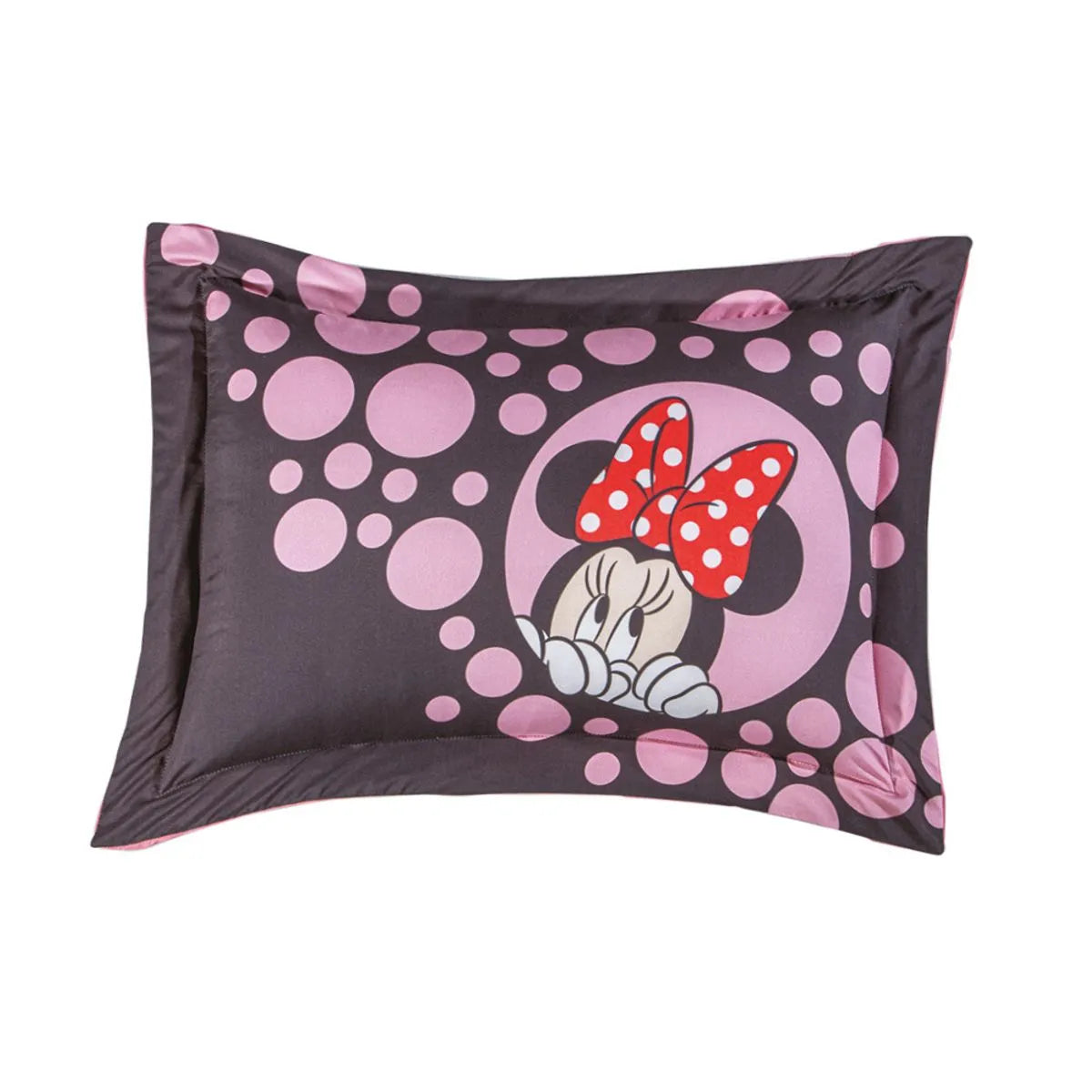 Cobertor Ultra Suave Ligero Minnie Black + Funda Decorativa Minnie Black