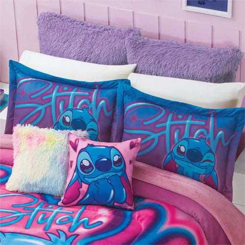 Cobertor Con Borrega Stitch Amore