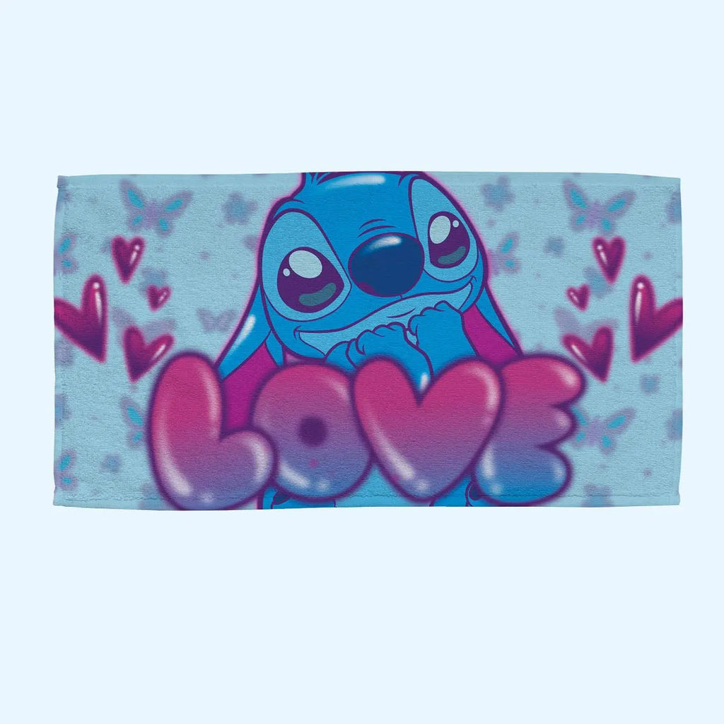 Toalla Infantil Stitch Amore Algodón