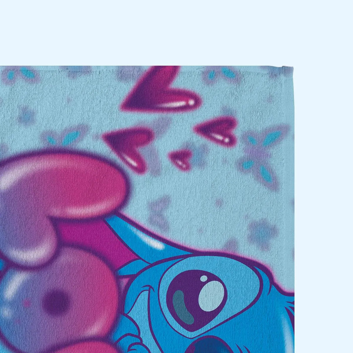 Toalla Infantil Stitch Amore Algodón