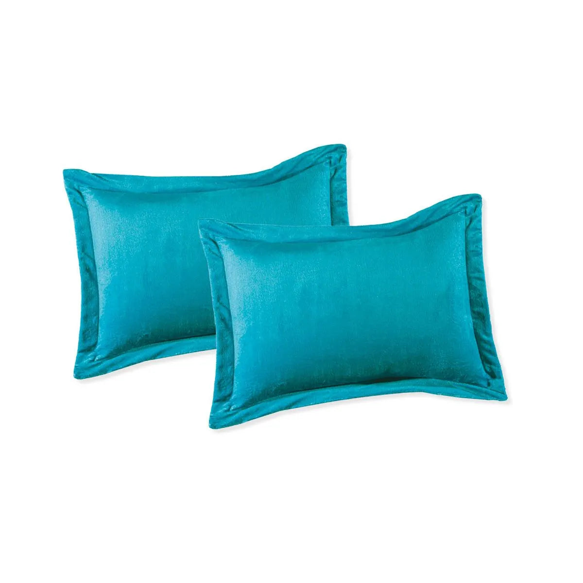 Cobertor Ultra Suave Ligero Esmeralda + Par de Fundas Velvet Esmeralda