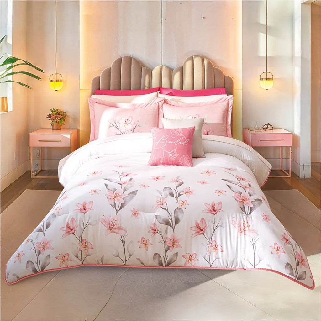 Edredón Lavable Con Fundas y Cojines Isabella