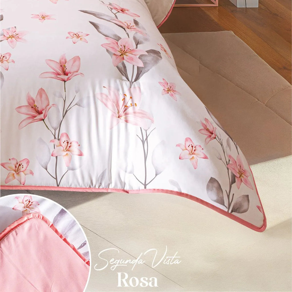 Edredón Lavable Con Fundas y Cojines Isabella