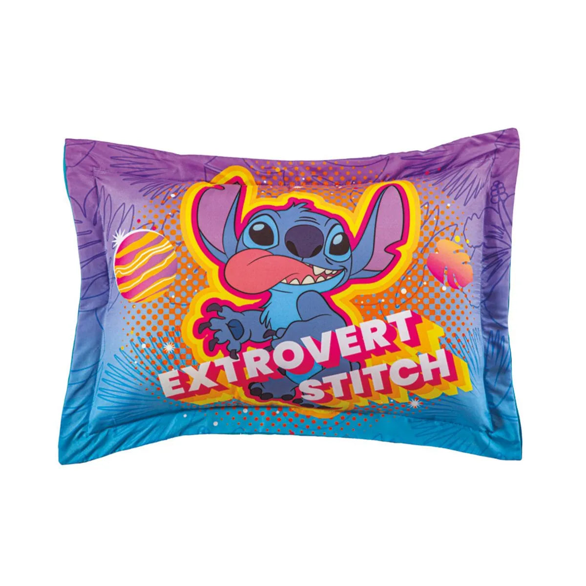 Funda de Almohada Estándar STD Stitch Vibes