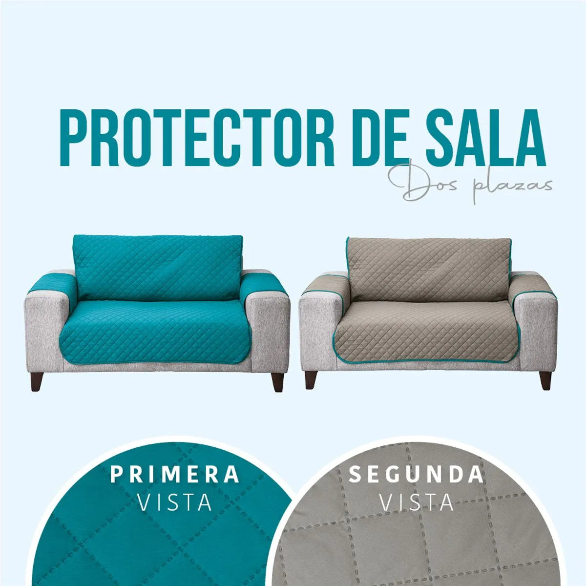 Protector de Sala Neo 2 vistas Esmeralda