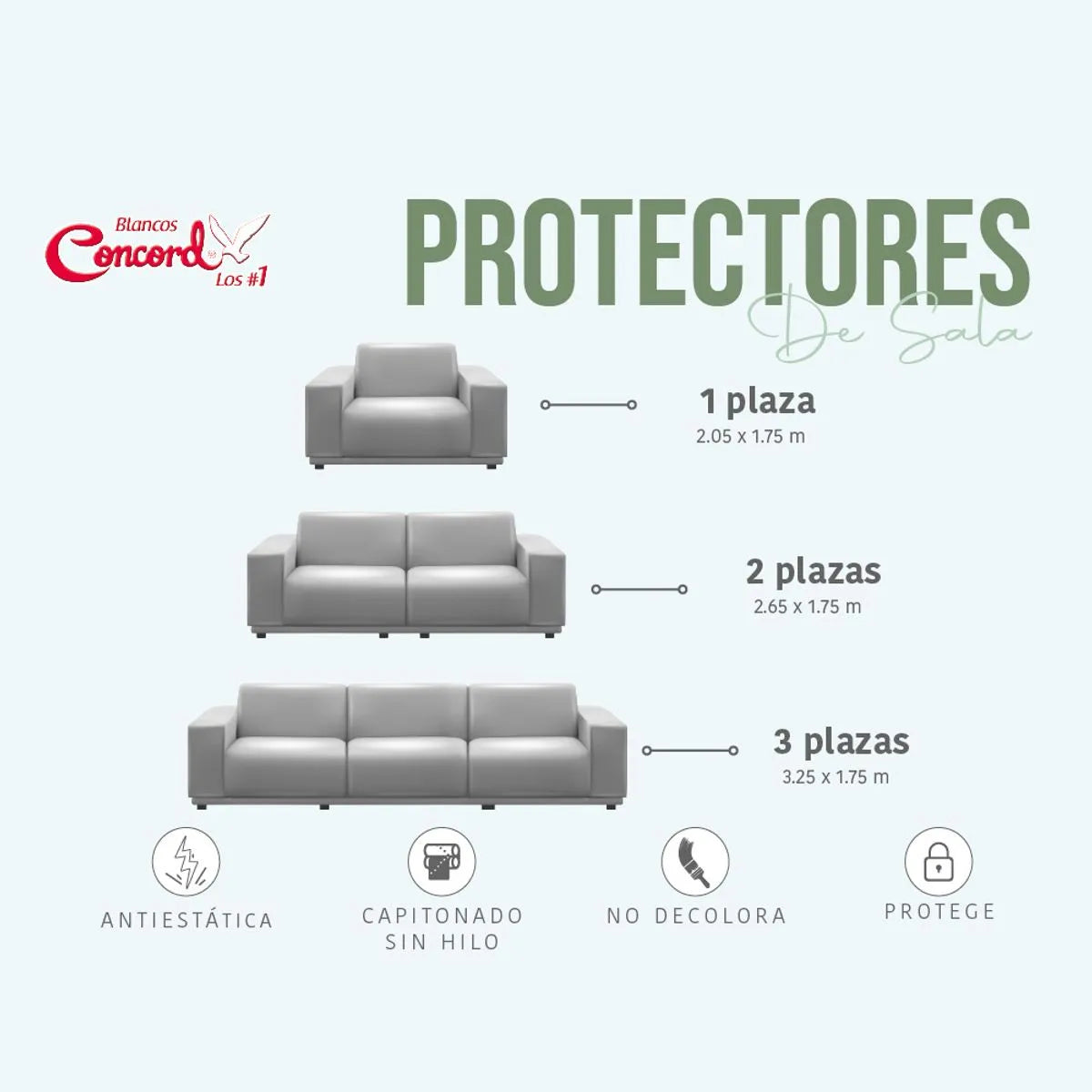Protector de Sala Neo 2 vistas Olivo