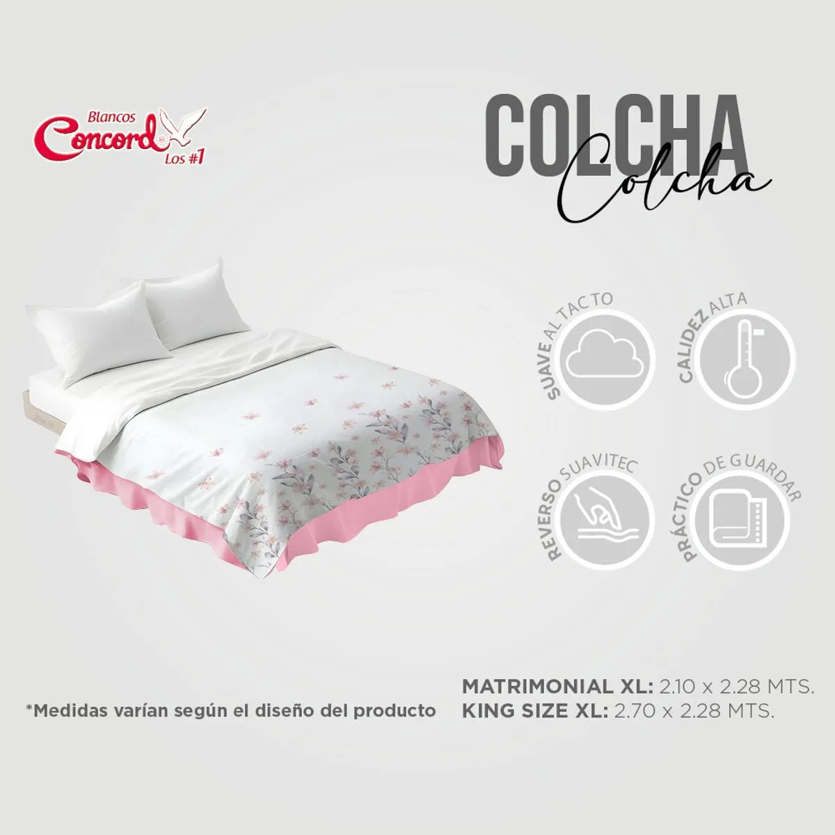 Colcha Neo con Fundas Isabella