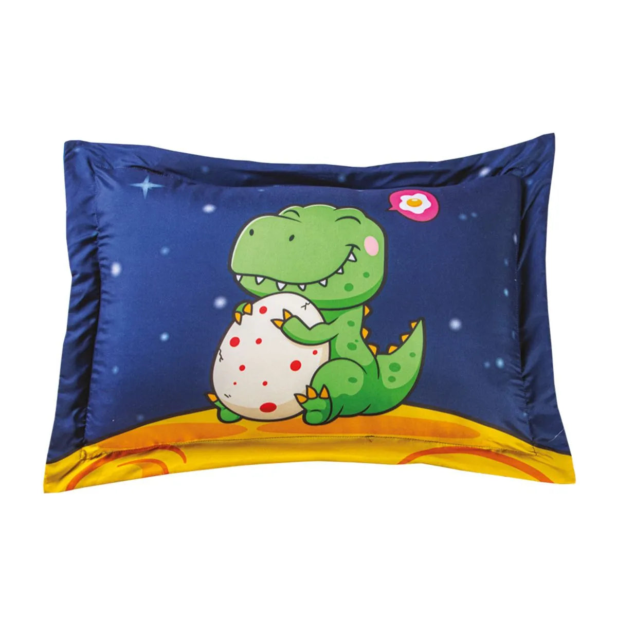 Cobertor Ultra Suave Ligero Saurio + Funda Decorativa Dino Astronauta