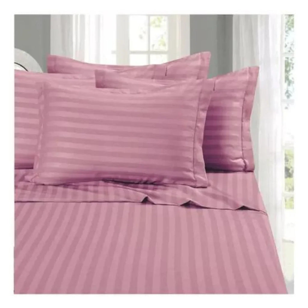 Sábana Vero 3000 Hilos Microfibra Palo de Rosa