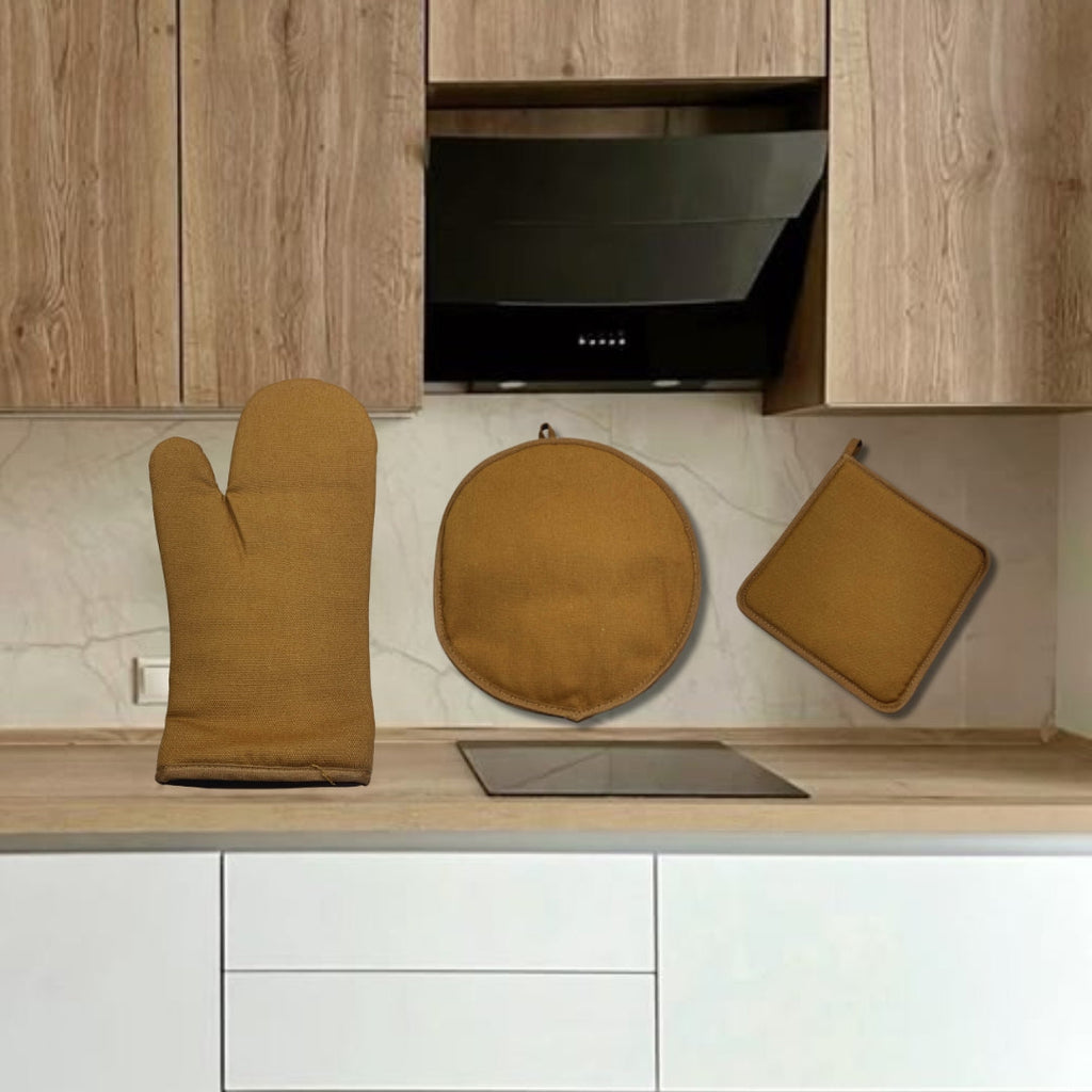 Set de Cocina Parrillada Oro