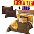 Edredón Ligero con Fundas para Almohada a Juego.