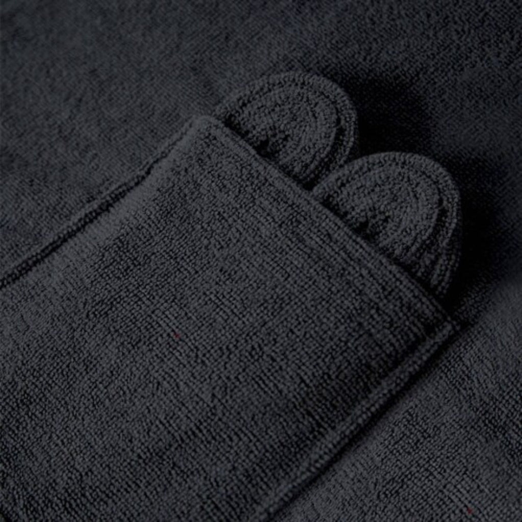 Bata De Baño Negro