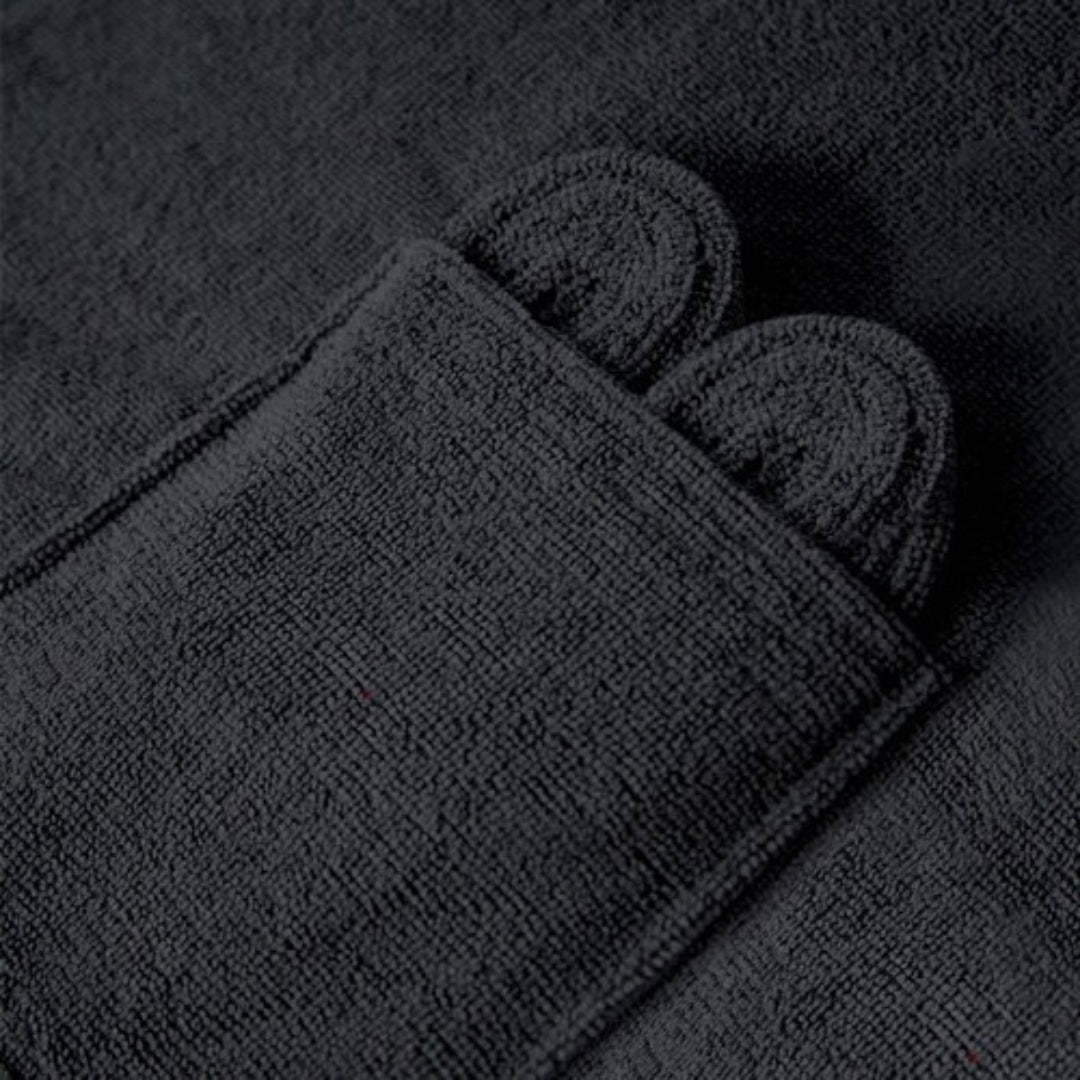 Bata De Baño Negro