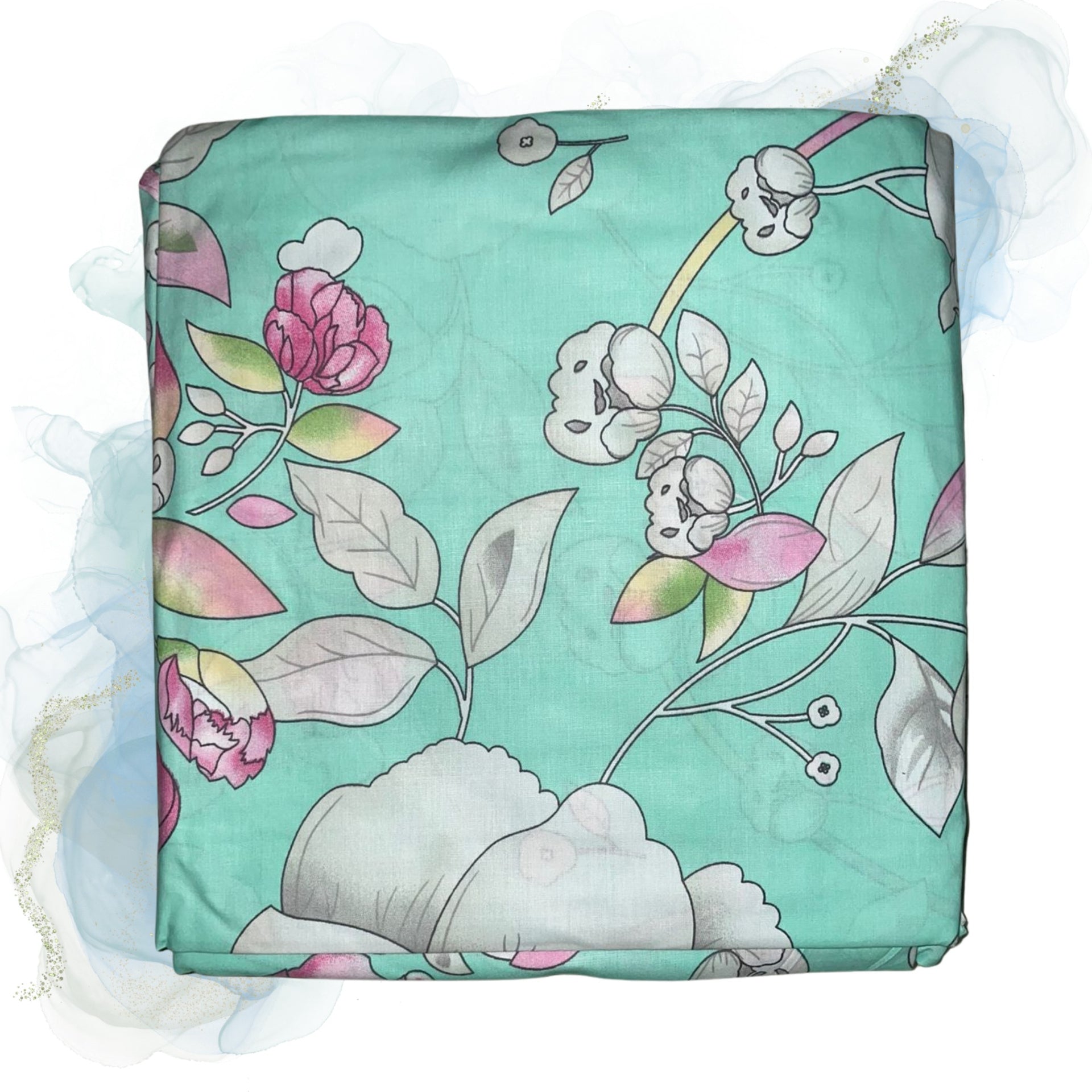 Juego de Sabana Jaqueline Fresca %100 Algodón Matrimonial  Beautty Home