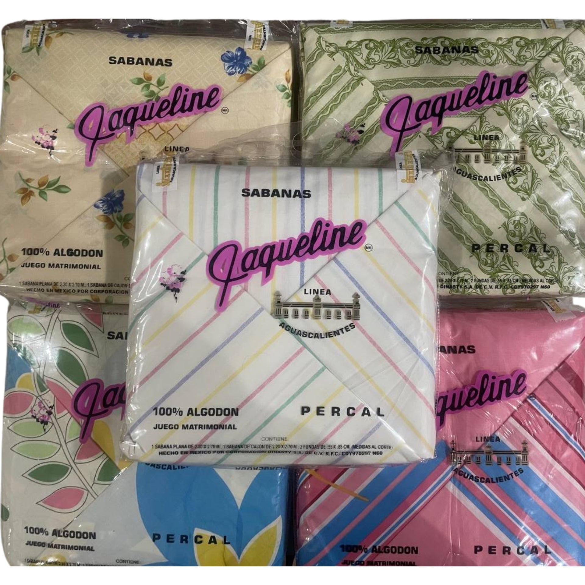 Juego de Sabana Fresca %100 Algodón Percal Matrimonial