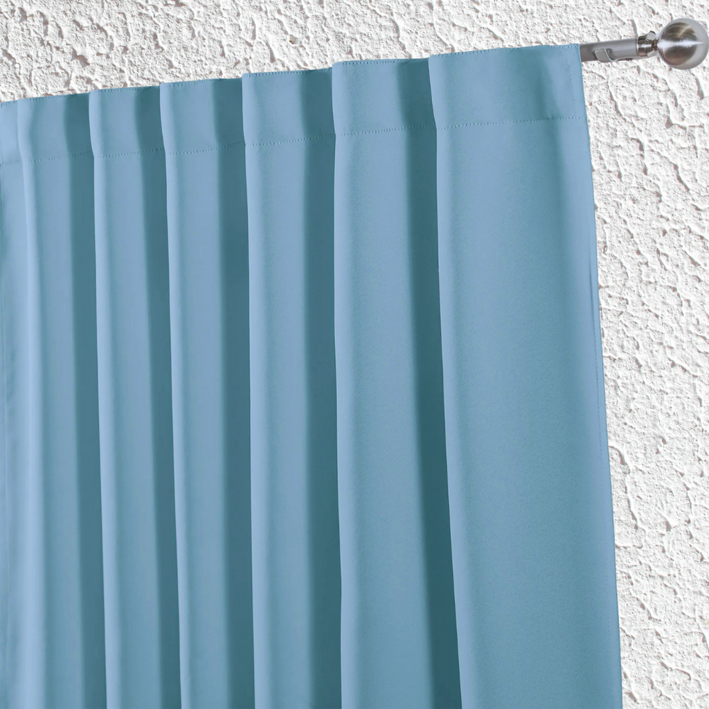 Cortina Blackout Azul Celeste
