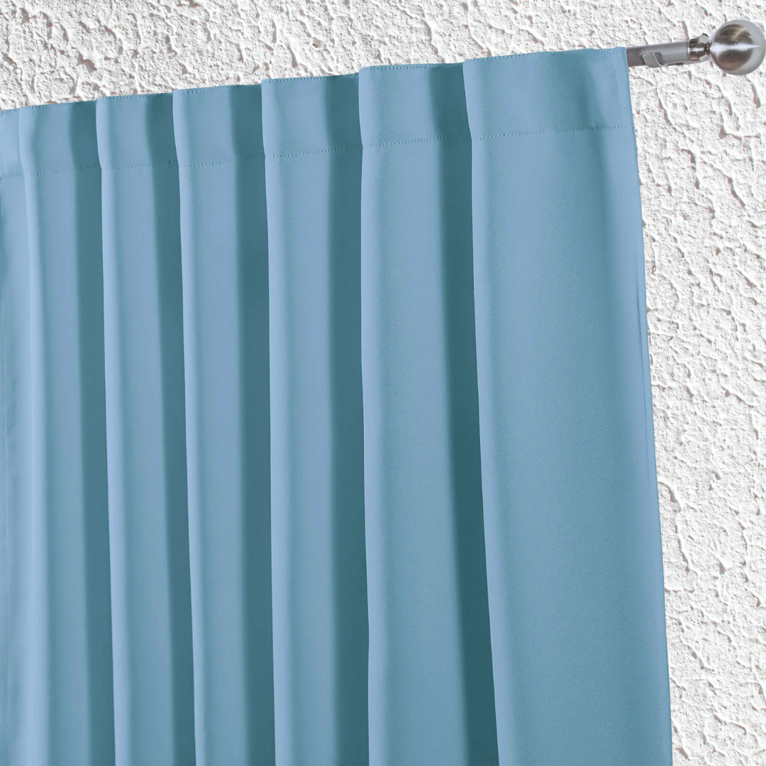 Cortina Blackout Azul Celeste