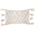 Funda de Cojín Tejido Mumbai Beige