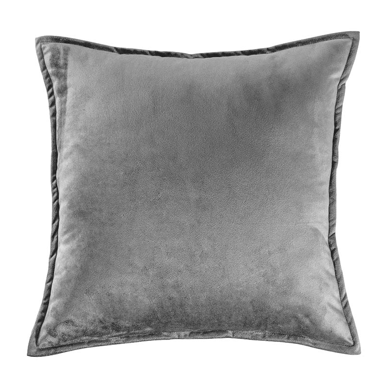 Funda de cojín Velvet Gris