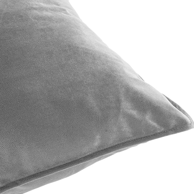 Funda de cojín Velvet Gris