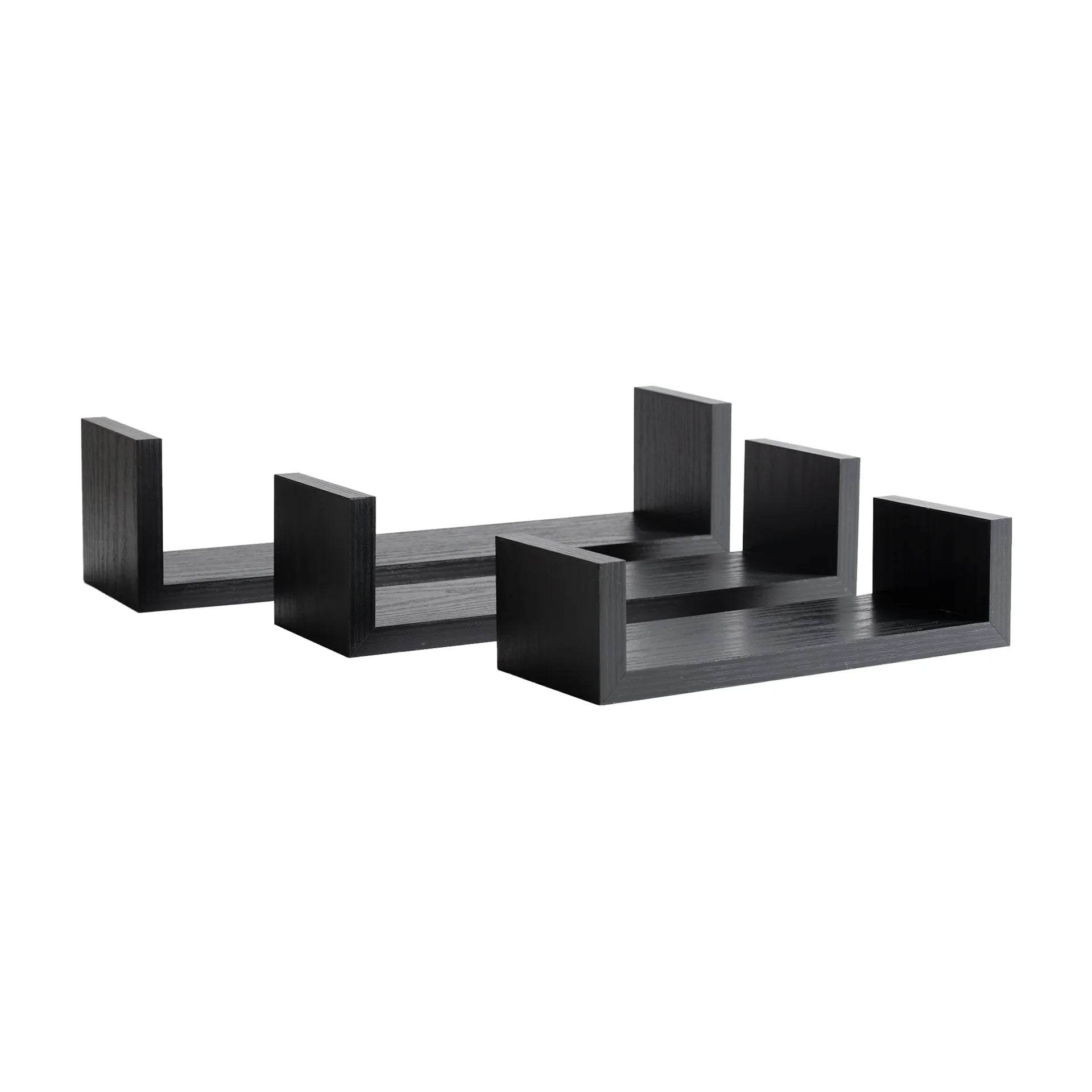 Set de 3 Repisas Negro Taxco