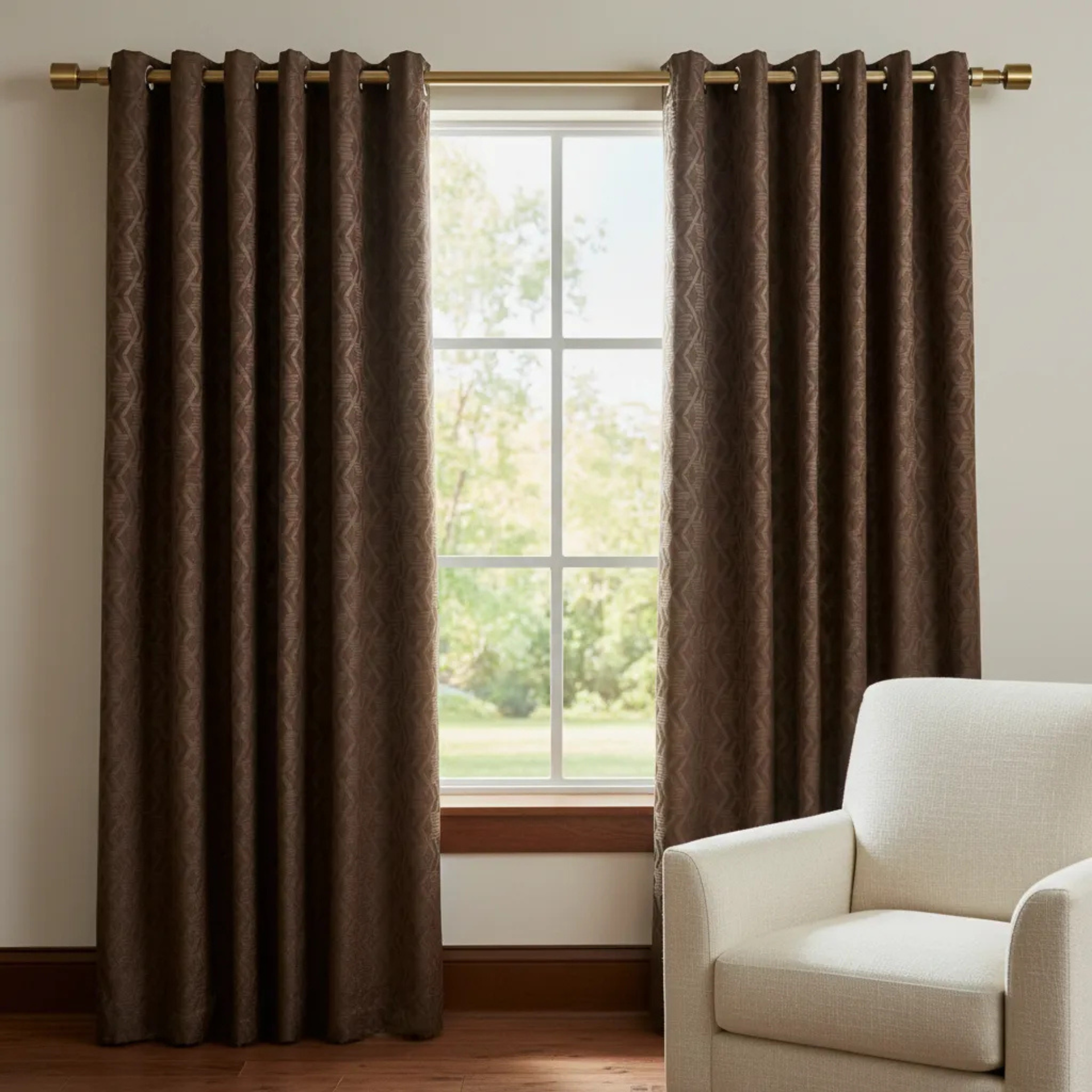 Cortina Larga Blackout Texturizado Grabado Varios colores