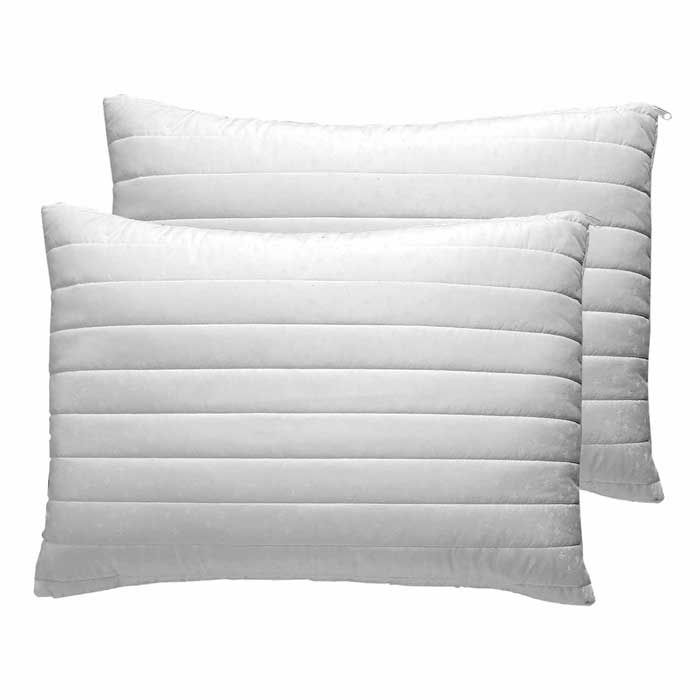 Almohada Fina Capitonada con Ultra-Fresh