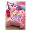 Cobertor Con  Borrega Barbie Fashion