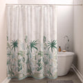 Cortina de Baño Impermeable Zamia
