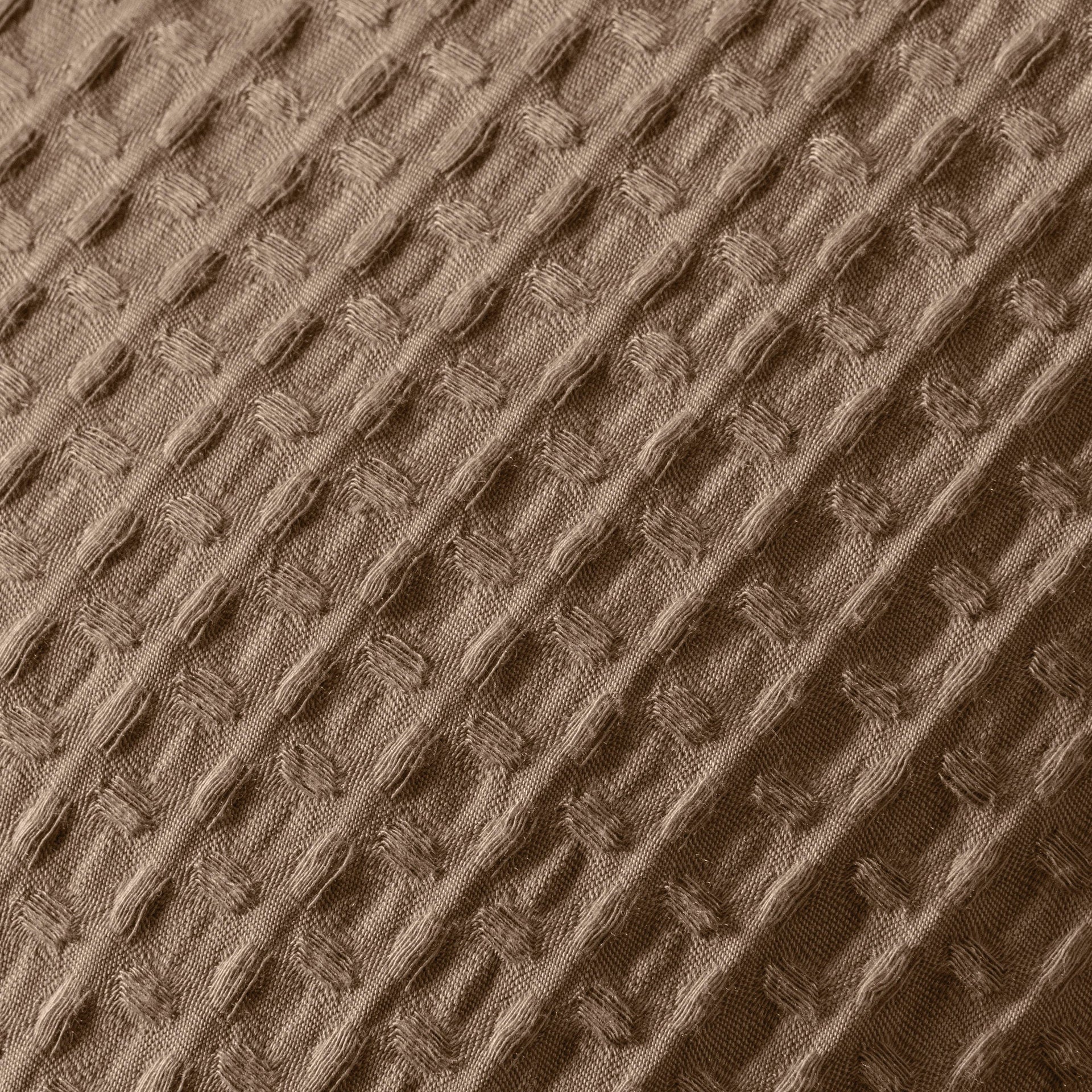 Funda de Cojín Waffle Incienso