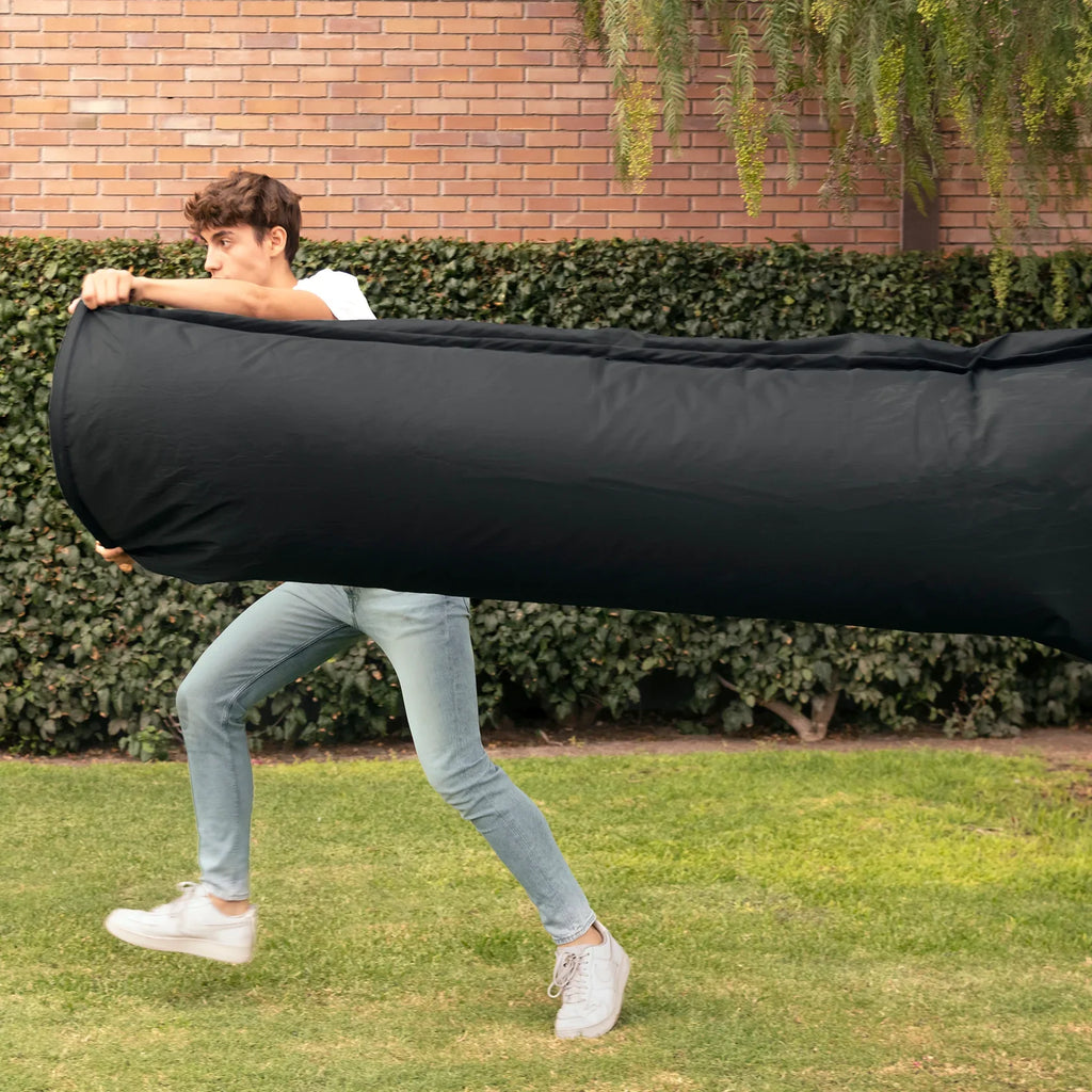 Puff Inflable Negro