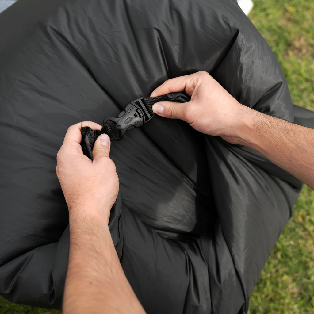 Puff Inflable Negro