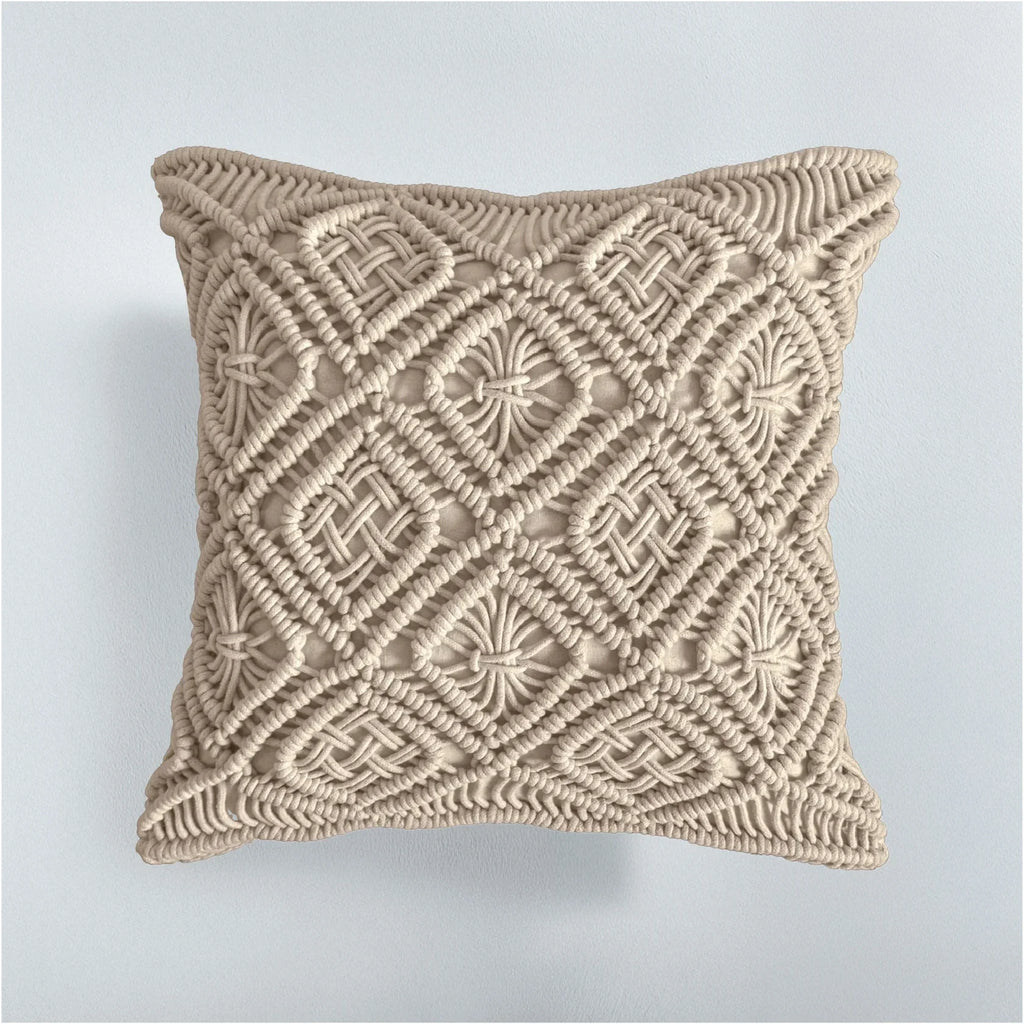 Funda de Cojín Mumbai Macrame