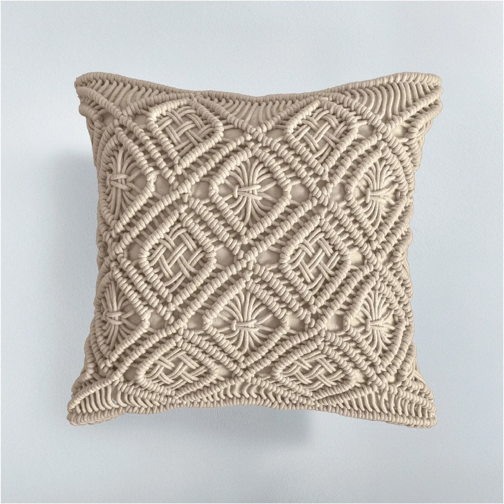 Funda de Cojín Mumbai Macrame