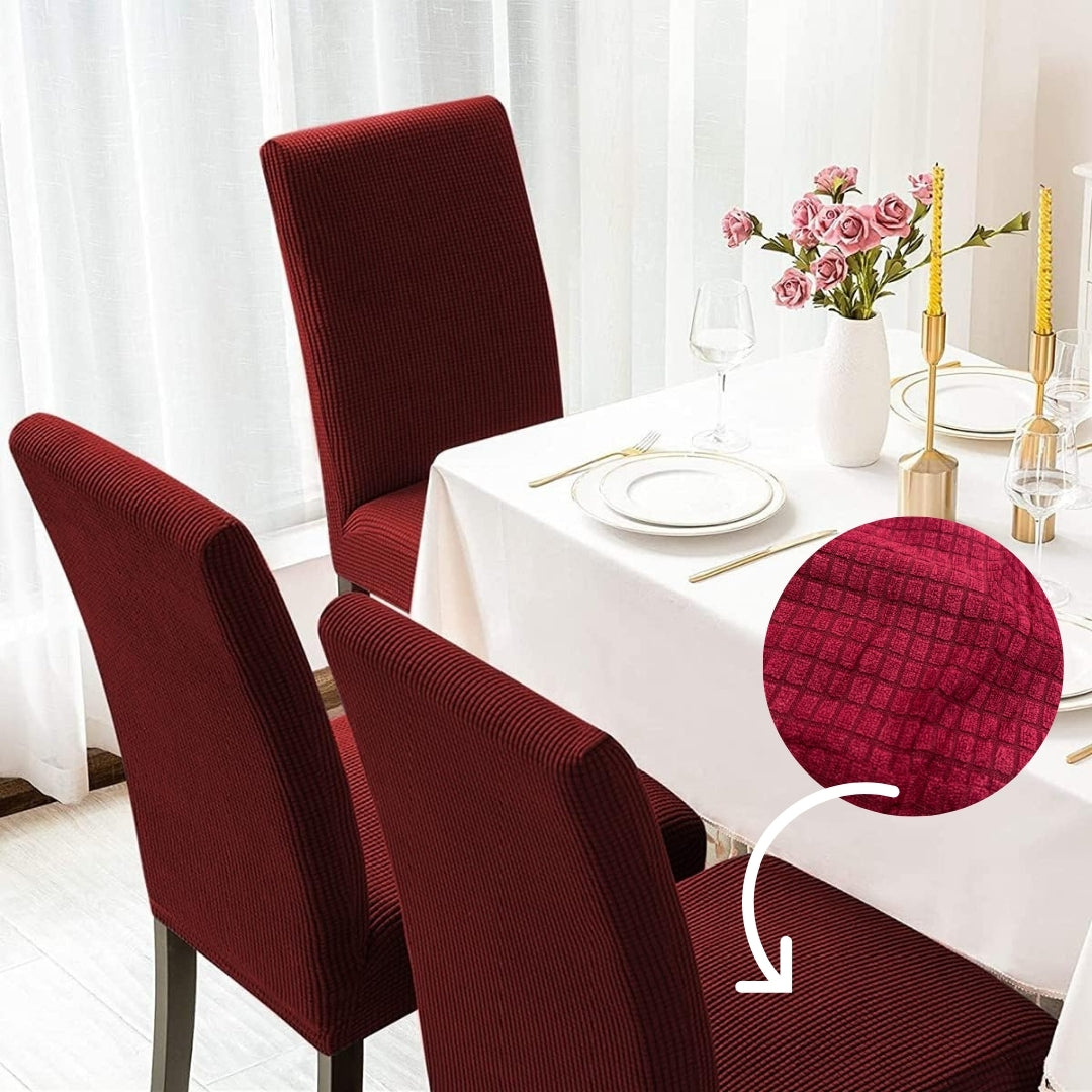 Set de Fundas de Silla Vino