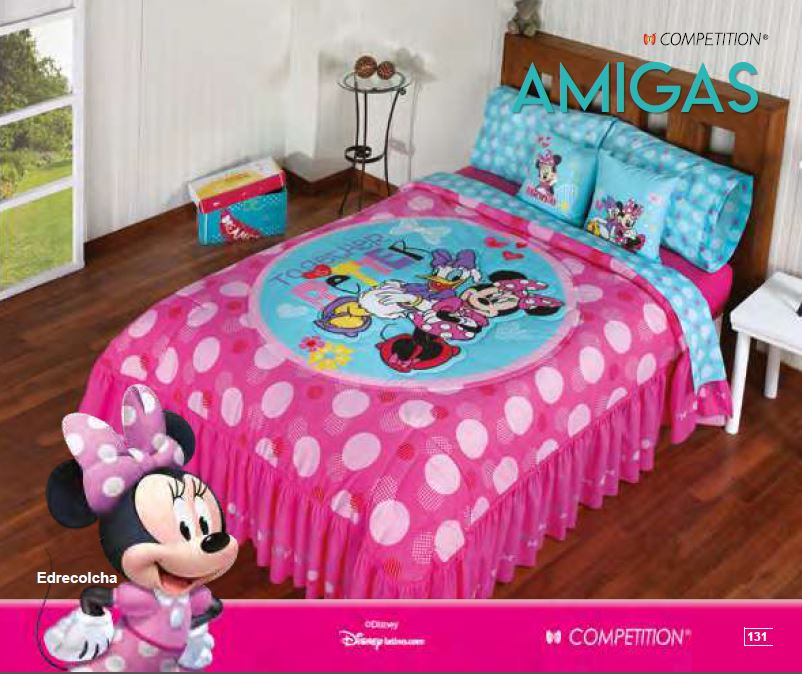 Edrecolcha Amigas con Cojines