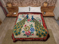 Cobertor de Borrega Serenity Jumbo Pavos