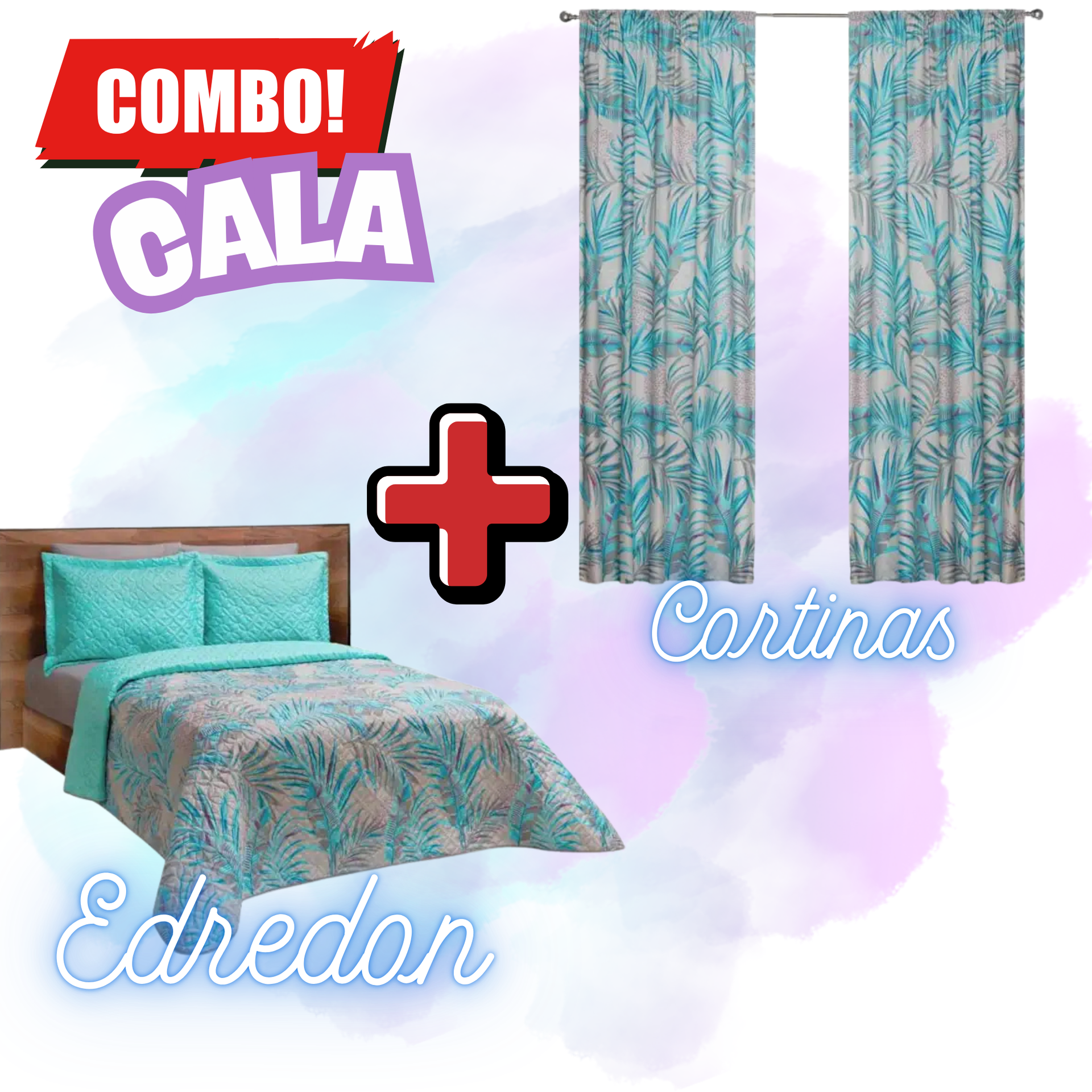 Edredón Ultrasónico Cala con Cortinas