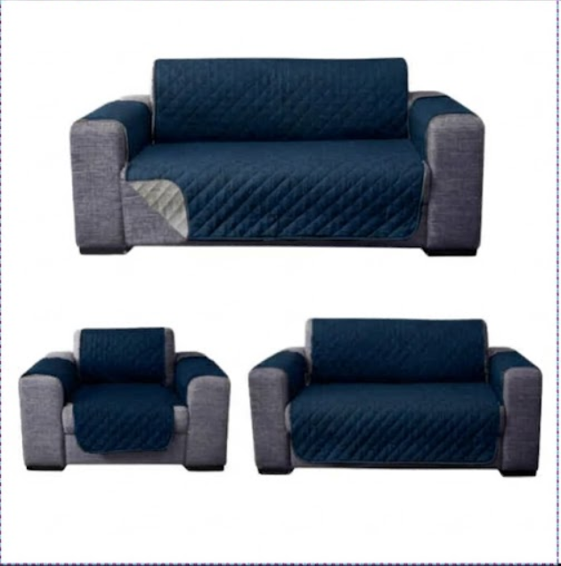 Set de Protectores de Sala Doble Vista de Tapete 3 piezas Beautty Home