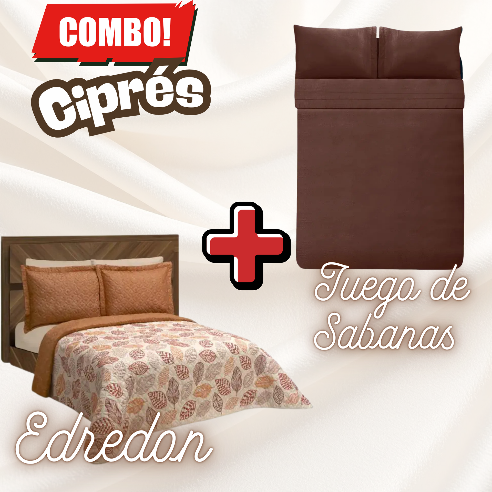 Edredón Ultrasónico Cipres con Sabanas.