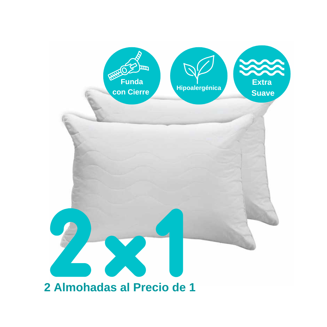 Almohadas Ultrafresh Soñar Anti Ácaros