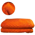 Toalla Medio Baño 100% Algodón Naranja