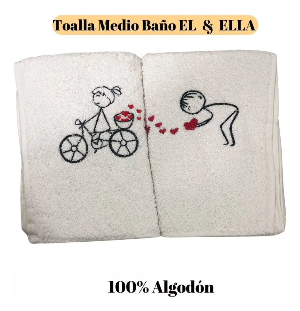 Pack 2 en 1 Toalla Premium Novios