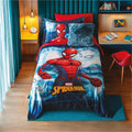 Cobertor Ligero Spider Man super  + Funda spiderman super