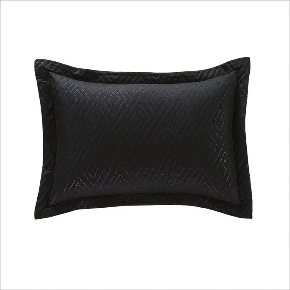 Fundas De Almohada Neo Negro