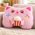 Cojín Peluche Gato Gamer Kawai