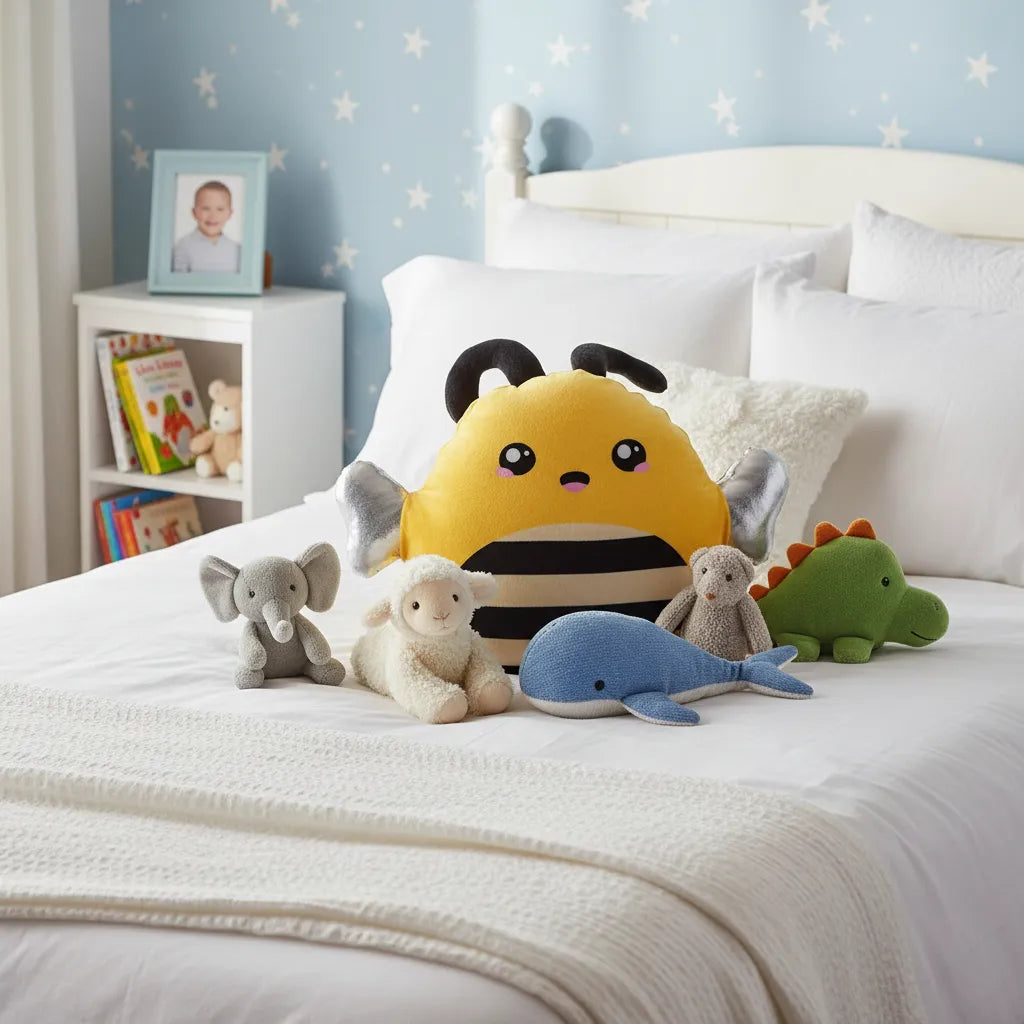 Cojín Peluche Abejita Kawaii Savecito