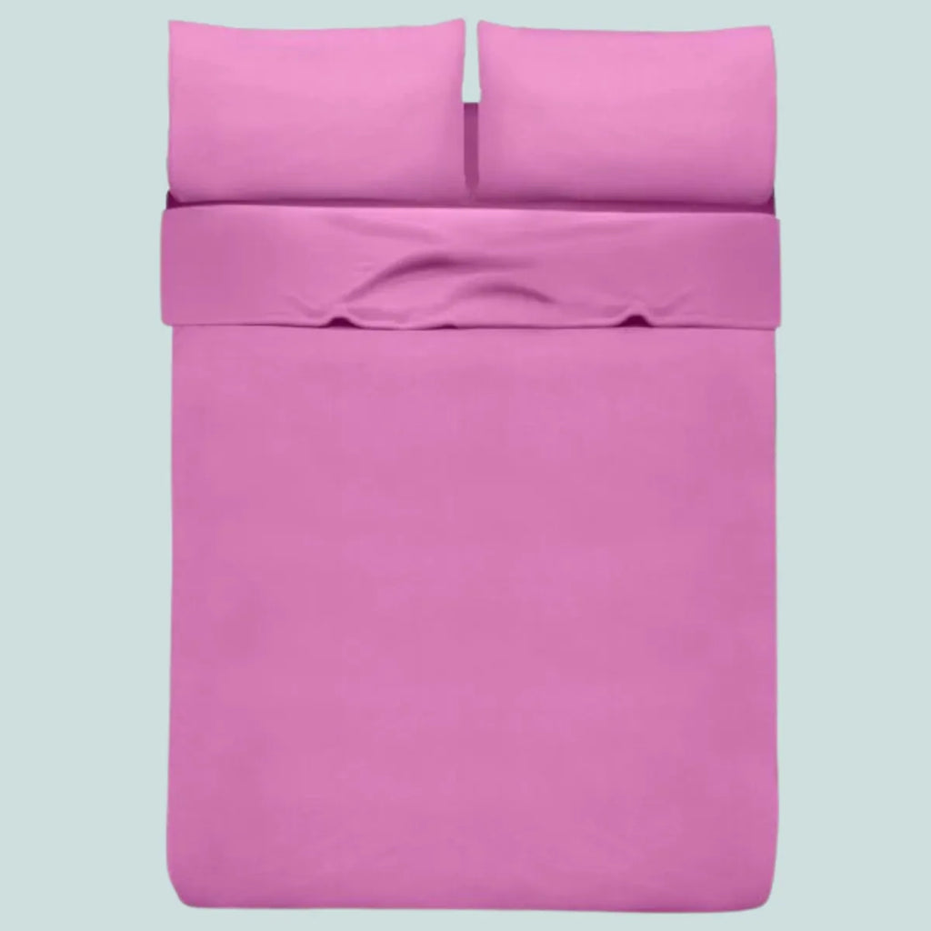 Sábanas Polar SÚPER Suaves y Calientita ROSA